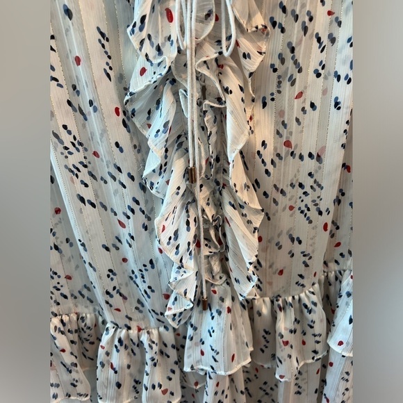 Sabina Musayev White Dot Sun Dress - Picture 6 of 16